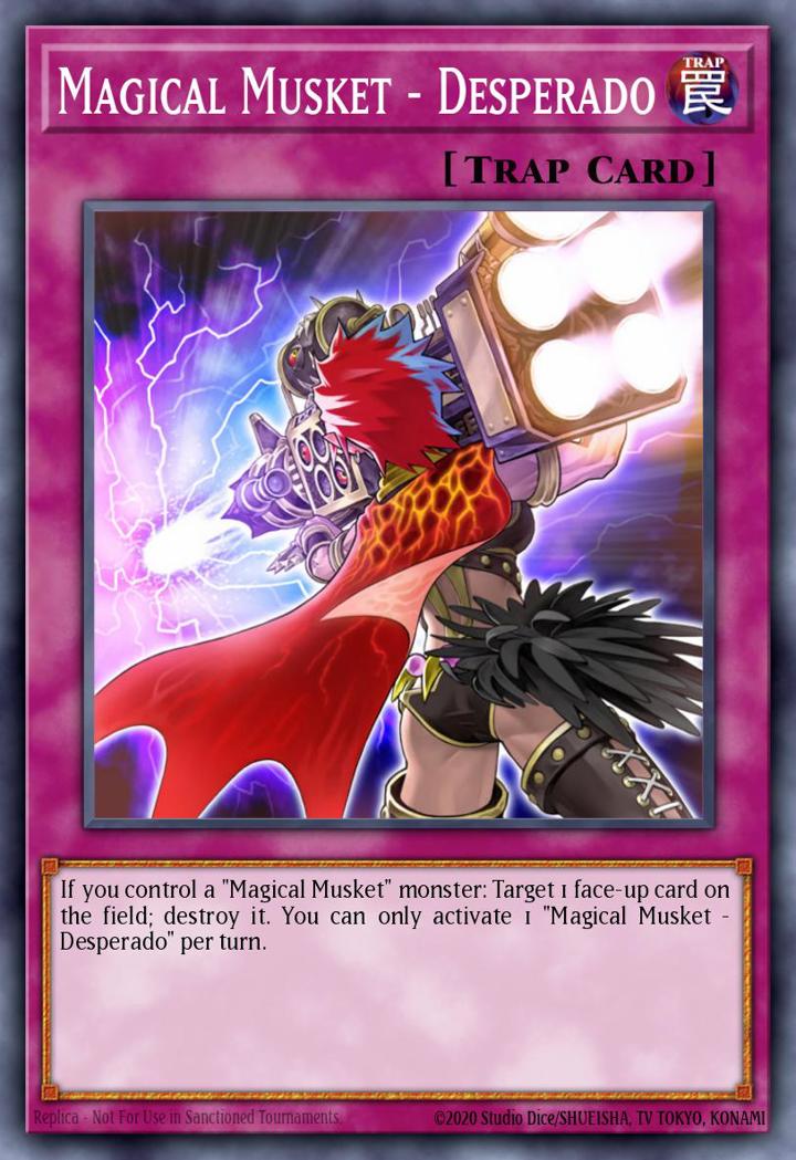 Magical Musket - Desperado Single: Yu-Gi-Oh! Spirit Warriors Einzelkarte