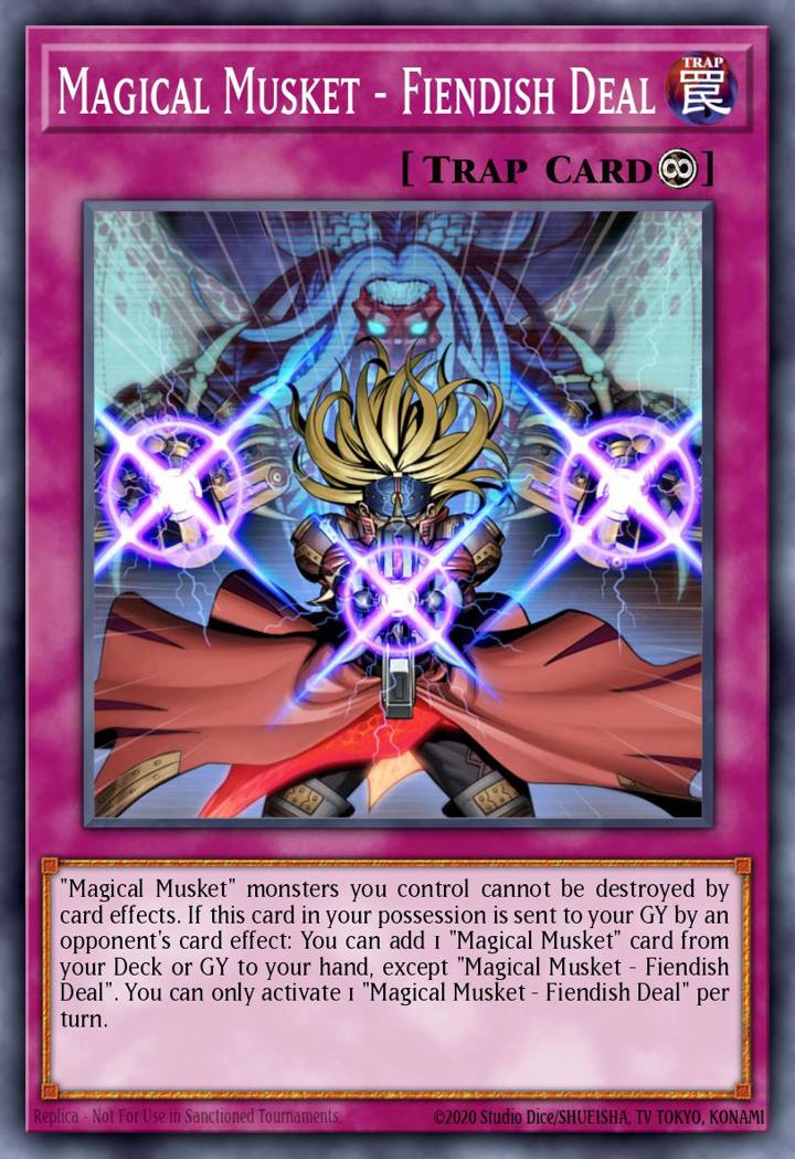 Magical Musket - Fiendish Deal Single: Yu-Gi-Oh! Spirit Warriors Einzelkarte