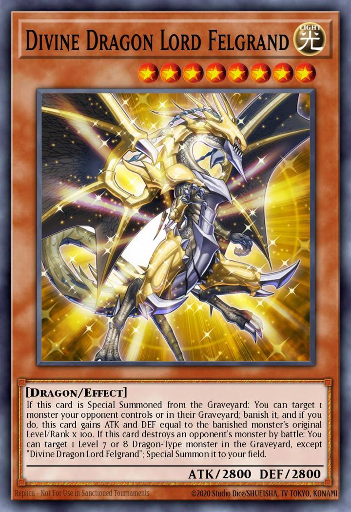 Divine Dragon Lord Felgrand Single: Yu-Gi-Oh! Structure Deck: Rise of the True Dragons Einzelkarte