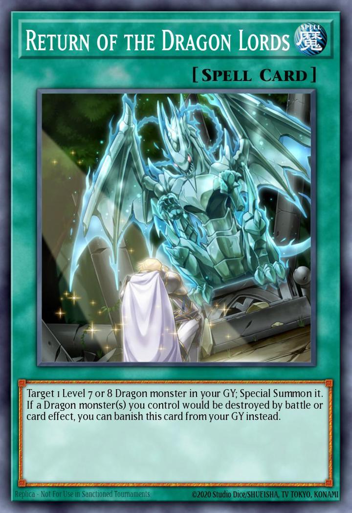 Return of the Dragon Lords Single: Yu-Gi-Oh! Structure Deck: Rise of the True Dragons Einzelkarte