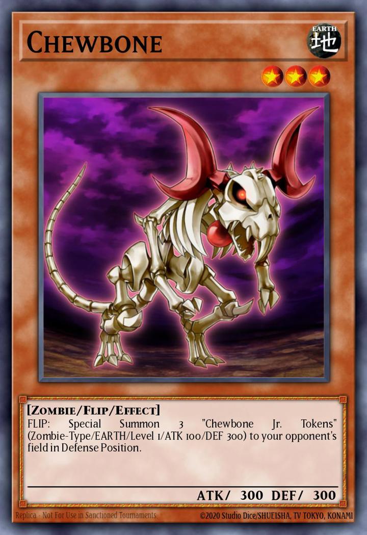 Chewbone Single: Yu-Gi-Oh! Structure Deck: Dinosmasher's Fury Einzelkarte