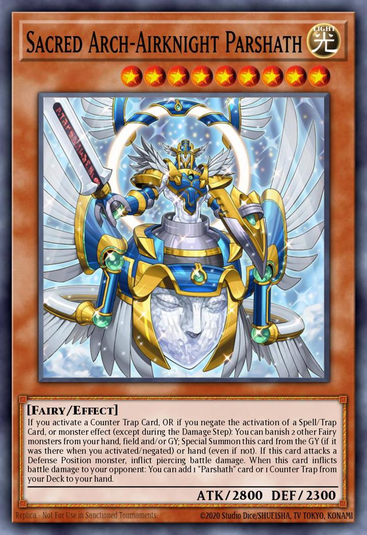 Sacred Arch-Airknight Parshath Single: Yu-Gi-Oh! Structure Deck: Wave of Light Einzelkarte