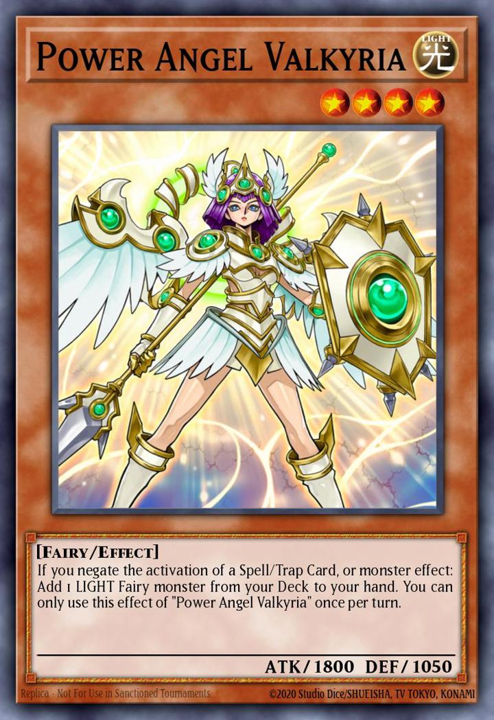 Power Angel Valkyria Single: Yu-Gi-Oh! Structure Deck: Wave of Light Einzelkarte