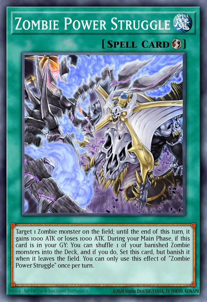 Zombie Power Struggle Single: Yu-Gi-Oh! Structure Deck: Zombie Horde Einzelkarte