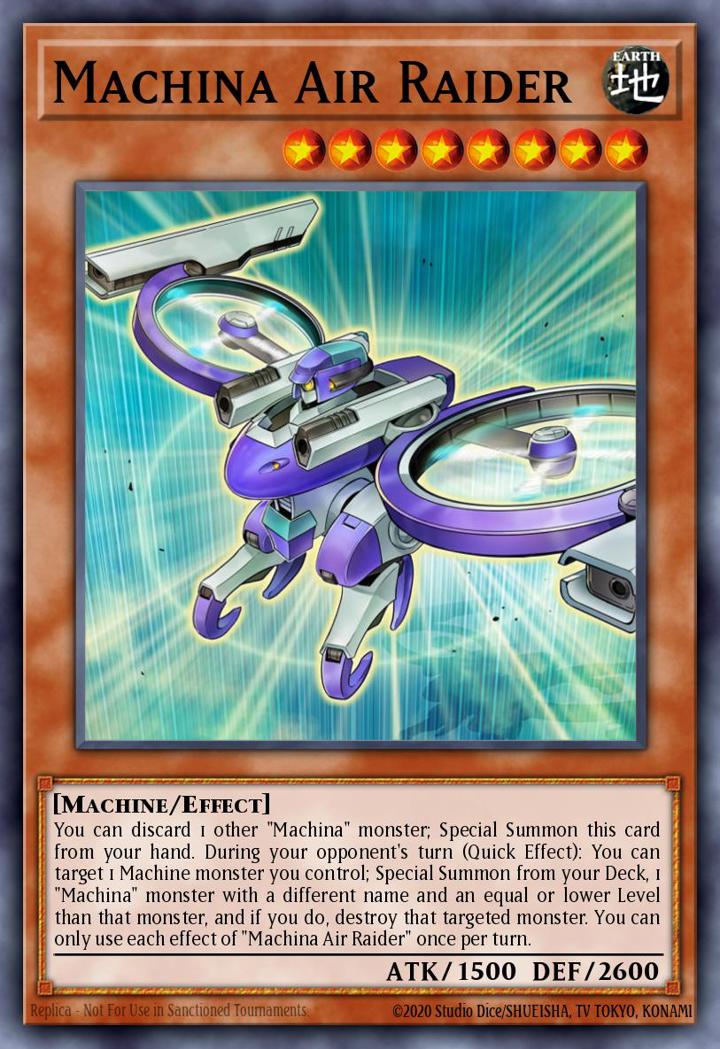 Machina Air Raider Single: Yu-Gi-Oh! Structure Deck: Mechanized Madness Einzelkarte