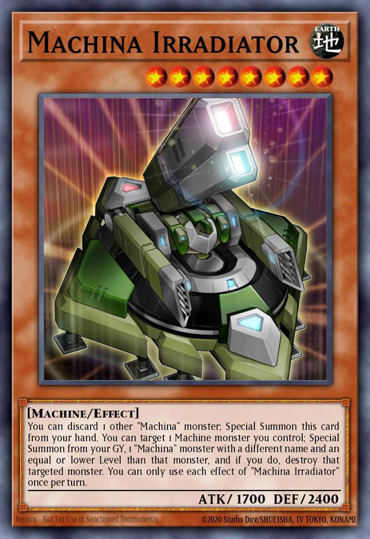 Machina Irradiator Single: Yu-Gi-Oh! Structure Deck: Mechanized Madness Einzelkarte