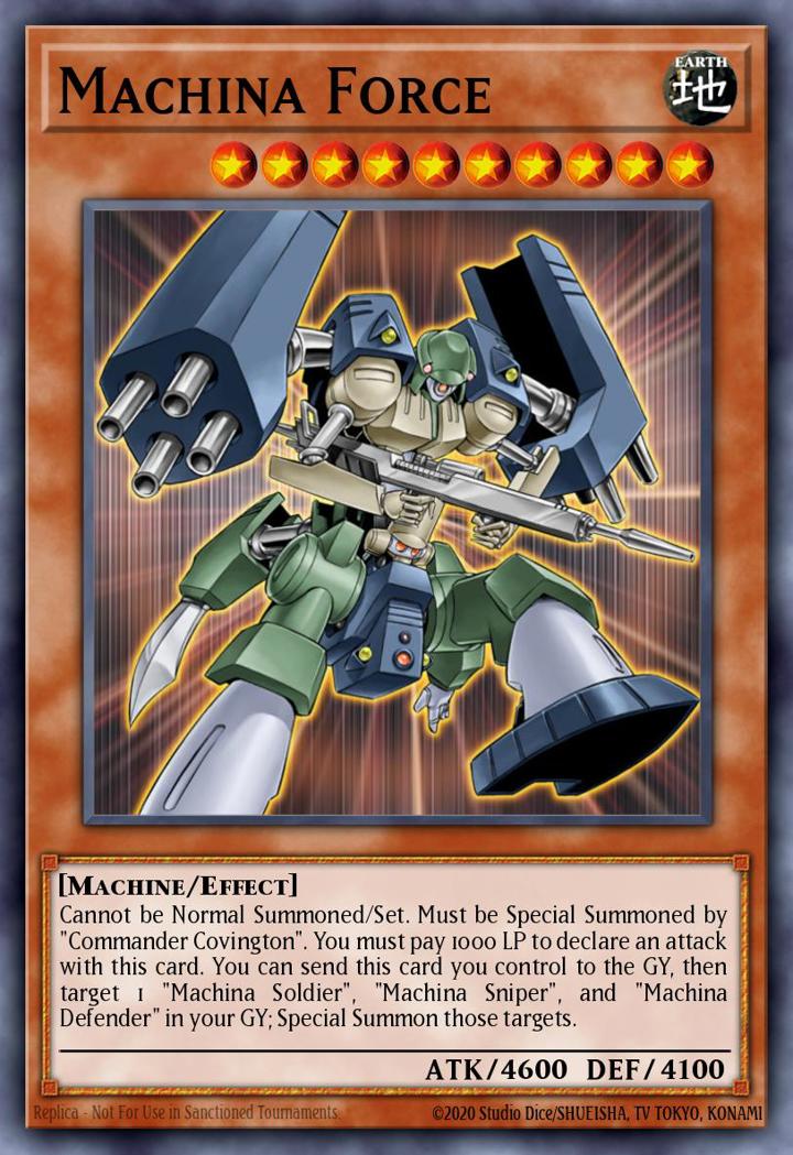 Machina Force Single: Yu-Gi-Oh! Structure Deck: Mechanized Madness Einzelkarte