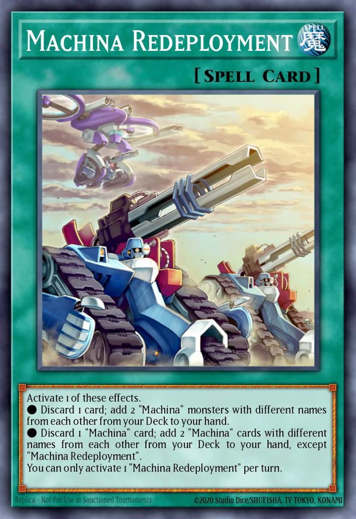 Machina Redeployment Single: Yu-Gi-Oh! Structure Deck: Mechanized Madness Einzelkarte