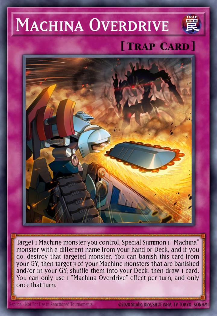 Machina Overdrive Single: Yu-Gi-Oh! Structure Deck: Mechanized Madness Einzelkarte