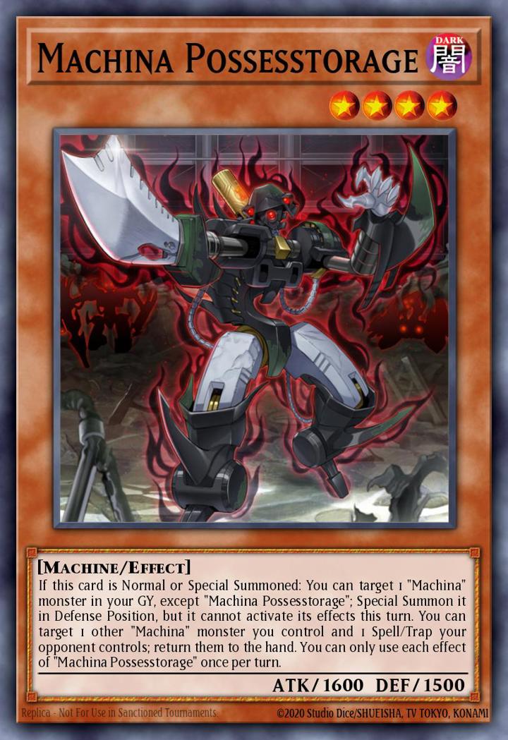 Machina Possesstorage Single: Yu-Gi-Oh! Structure Deck: Mechanized Madness Einzelkarte