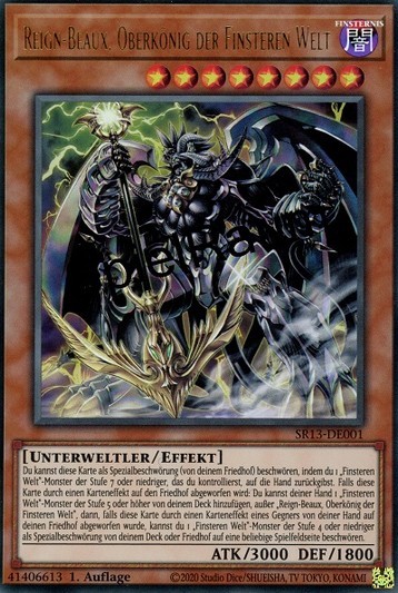 Reign-Beaux, Overking of Dark World