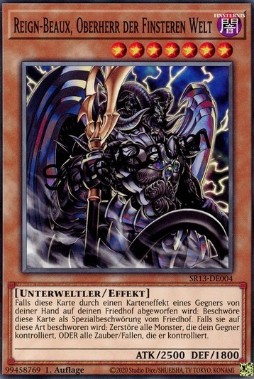 Reign-Beaux, Overlord of Dark World