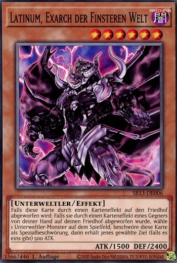 Latinum, Exarch of Dark World