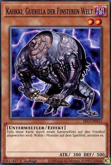 Kahkki, Guerilla of Dark World