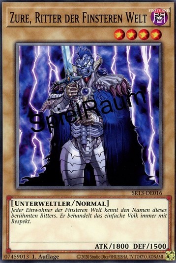 Zure, Knight of Dark World