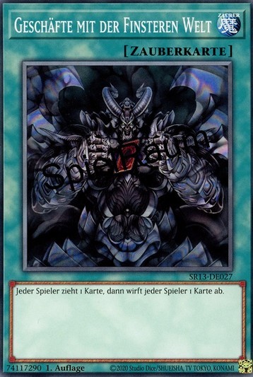 Dark World Dealings