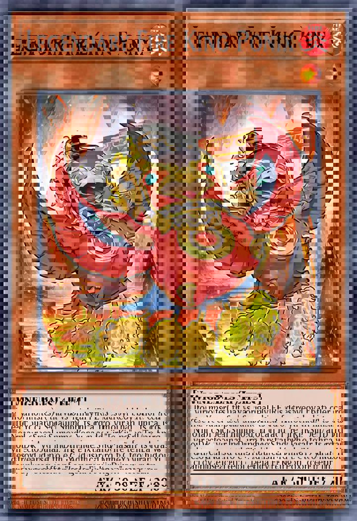 Legendary Fire King Ponix