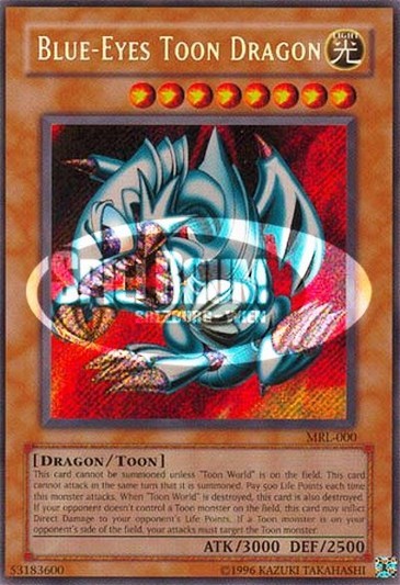 Blue-Eyes Toon Dragon (V.1 - Secret Rare)