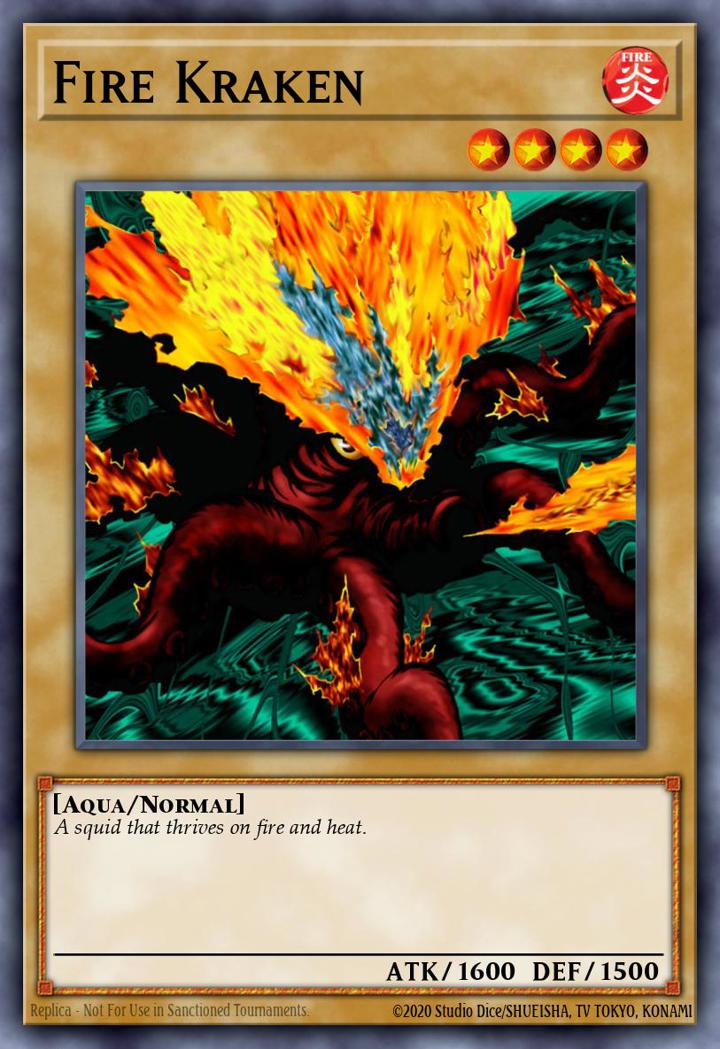Fire Kraken (V.3 - Common)