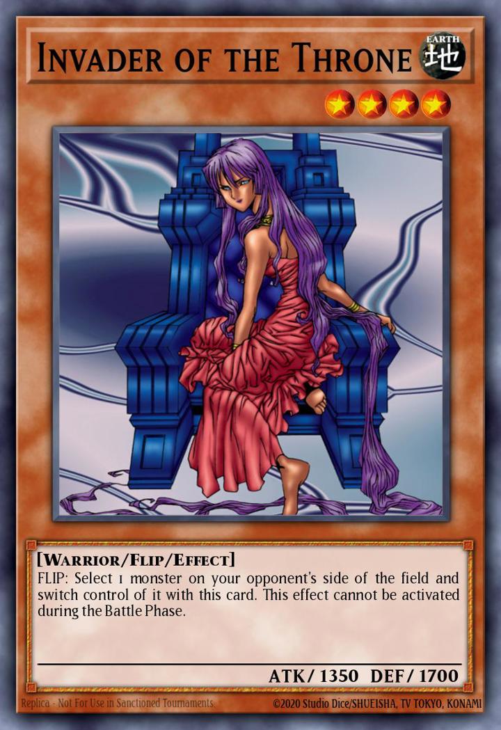 Invader of the Throne (V.3 - Super Rare)