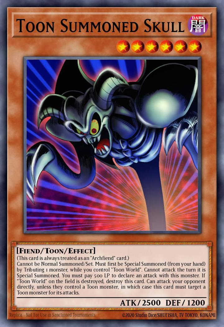 Toon Summoned Skull (V.3 - Ultra Rare)