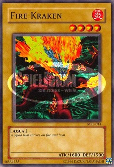Fire Kraken (V.1 - Common) Single: Yu-Gi-Oh! Spell Ruler Einzelkarte