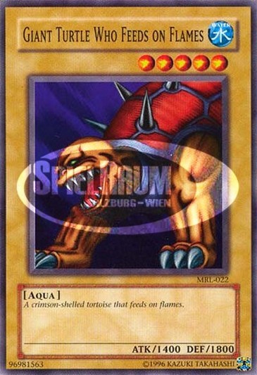 Giant Turtle Who Feeds on Flames (V.2 - Common) Single: Yu-Gi-Oh! Spell Ruler Einzelkarte