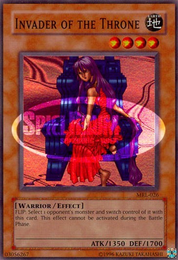 Invader of the Throne (V.1 - Super Rare) Single: Yu-Gi-Oh! Spell Ruler Einzelkarte