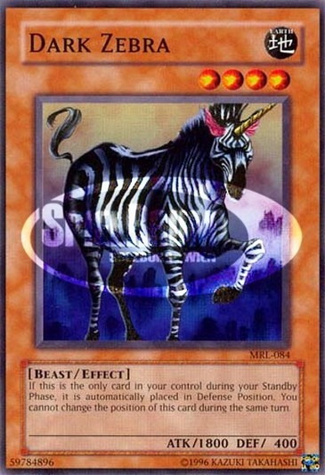 Dark Zebra (V.1 - Common) Single: Yu-Gi-Oh! Spell Ruler Einzelkarte