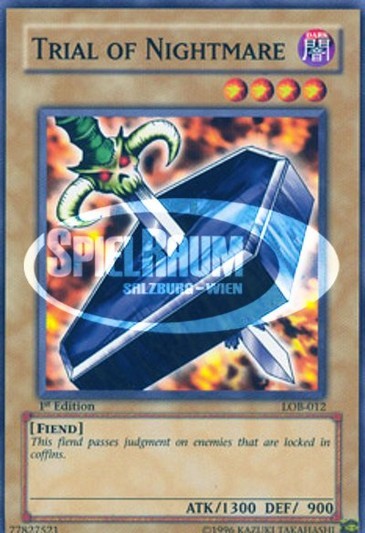 Trial of Nightmare (V.1 - Common) Single: Yu-Gi-Oh! Spell Ruler Einzelkarte