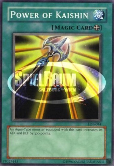 Power of Kaishin (V.1 - Common) Single: Yu-Gi-Oh! Spell Ruler Einzelkarte