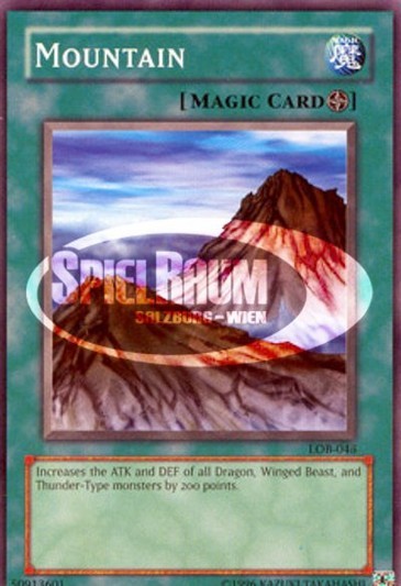 Mountain (V.1 - Common) Single: Yu-Gi-Oh! Spell Ruler Einzelkarte