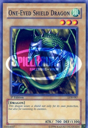One-Eyed Shield Dragon (V.1 - Common) Single: Yu-Gi-Oh! Spell Ruler Einzelkarte