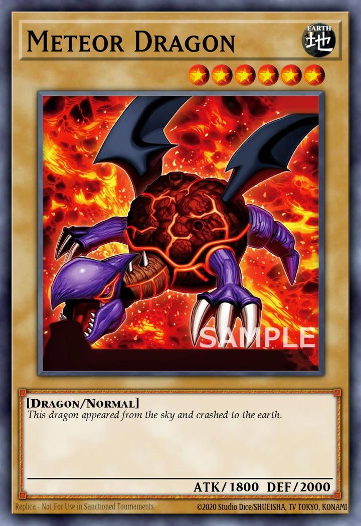 Meteor Dragon Single: Yu-Gi-Oh! Speed Duel Starter Decks: Duelists of Tomorrow Einzelkarte