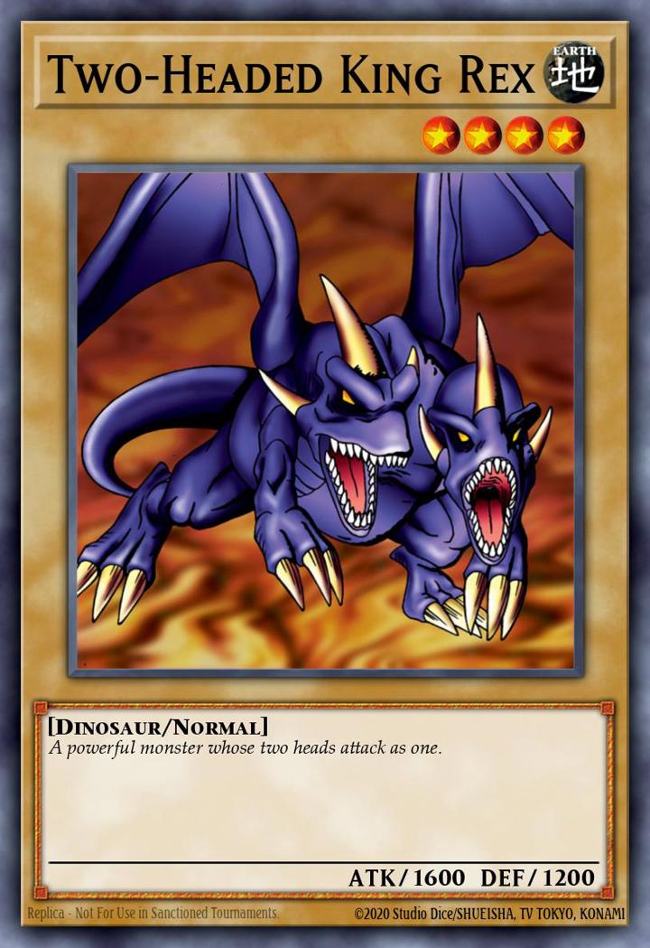 Two-Headed King Rex Single: Yu-Gi-Oh! Speed Duel Starter Decks: Ultimate Predators Einzelkarte