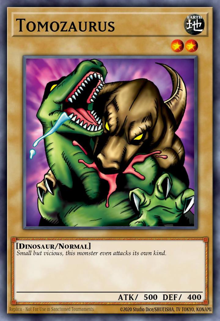 Tomozaurus Single: Yu-Gi-Oh! Speed Duel Starter Decks: Ultimate Predators Einzelkarte