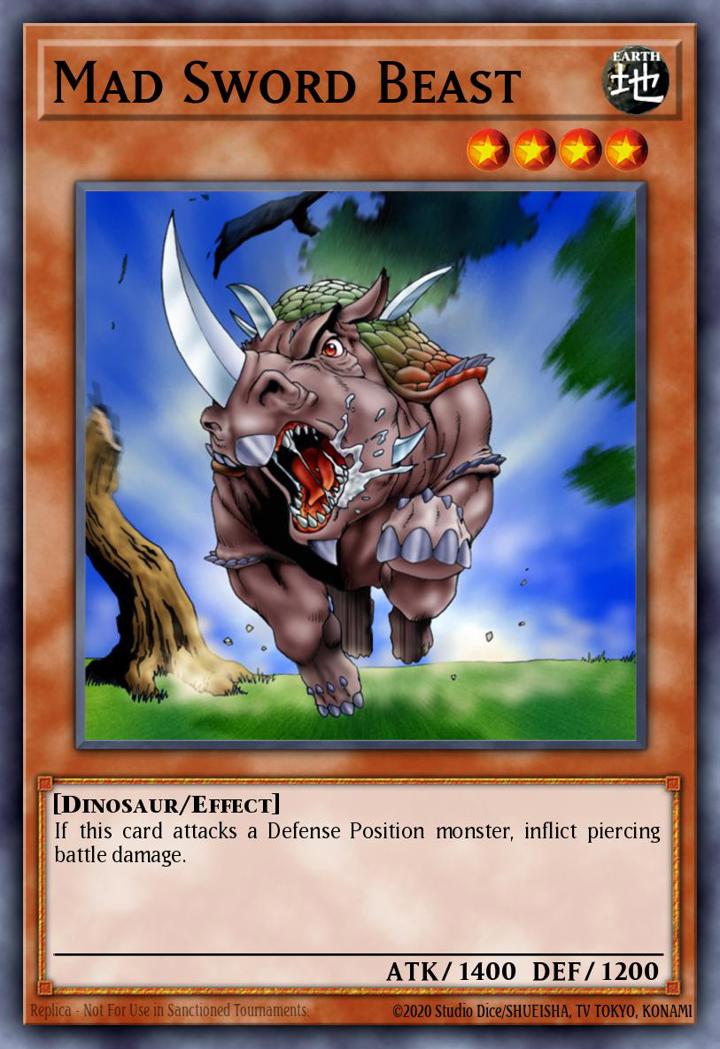 Mad Sword Beast Single: Yu-Gi-Oh! Speed Duel Starter Decks: Ultimate Predators Einzelkarte