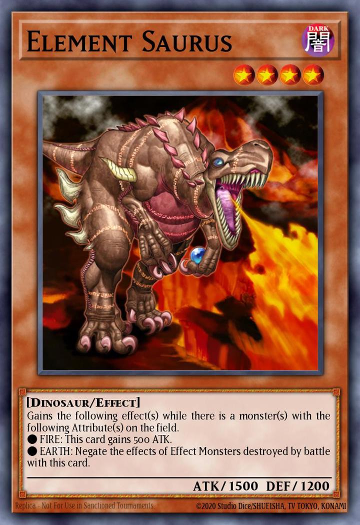 Element Saurus Single: Yu-Gi-Oh! Speed Duel Starter Decks: Ultimate Predators Einzelkarte