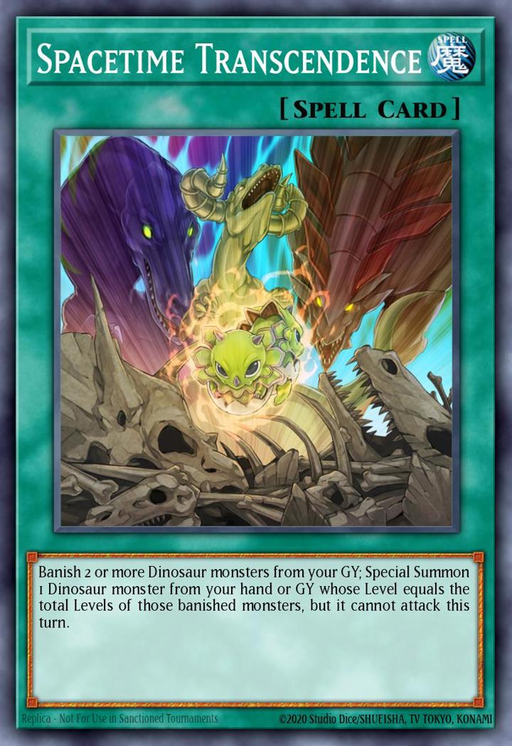 Spacetime Transcendence Single: Yu-Gi-Oh! Speed Duel Starter Decks: Ultimate Predators Einzelkarte