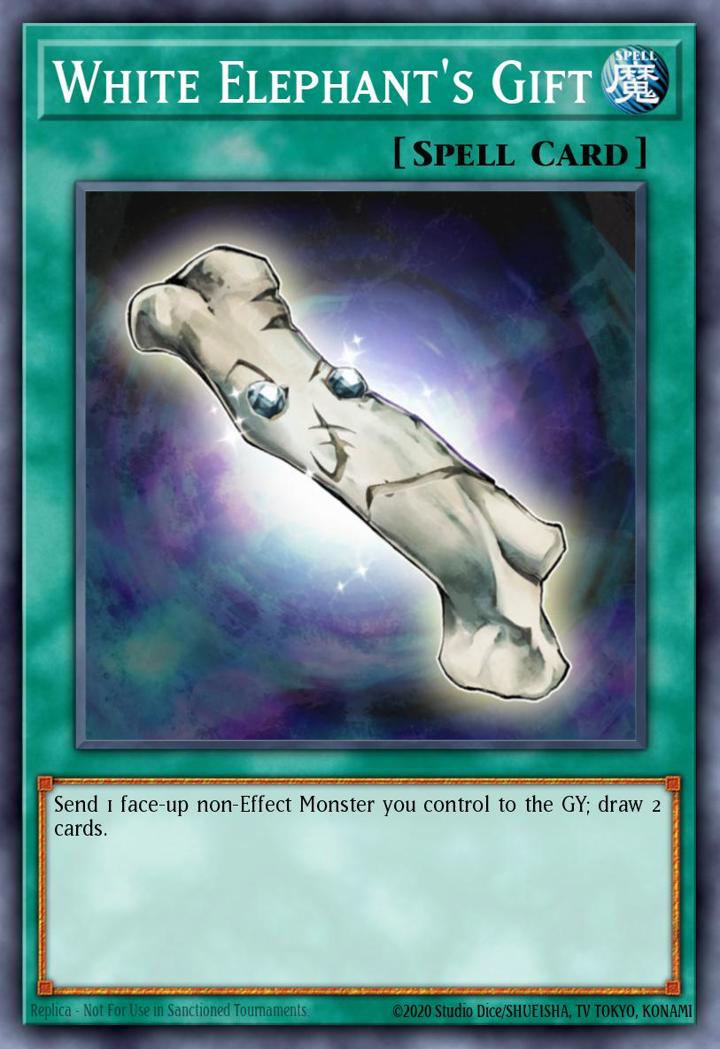 White Elephant's Gift (V.1 - Common) Single: Yu-Gi-Oh! Speed Duel Starter Decks: Ultimate Predators Einzelkarte