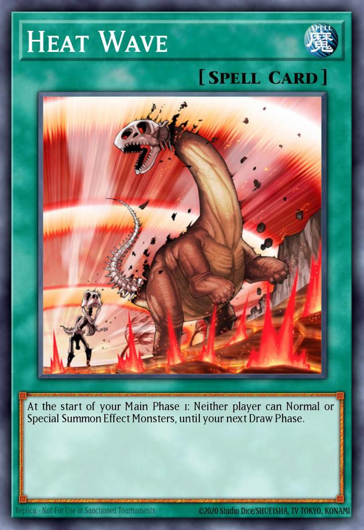 Heat Wave Single: Yu-Gi-Oh! Speed Duel Starter Decks: Ultimate Predators Einzelkarte