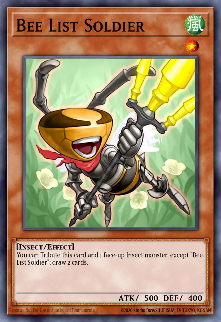 Bee List Soldier Single: Yu-Gi-Oh! Speed Duel Starter Decks: Ultimate Predators Einzelkarte