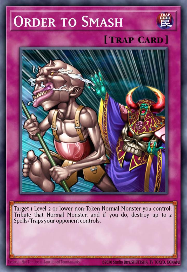 Order to Smash Single: Yu-Gi-Oh! Speed Duel Starter Decks: Ultimate Predators Einzelkarte