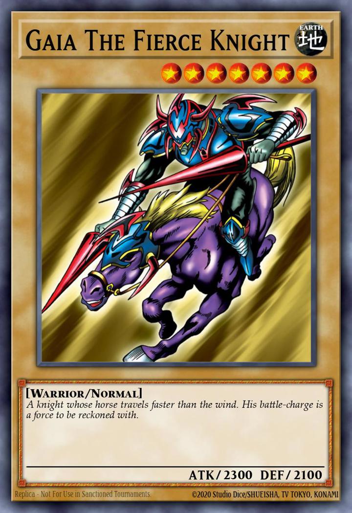 Gaia The Fierce Knight Single: Yu-Gi-Oh! Speed Duel Starter Decks: Match of the Millennium Einzelkarte
