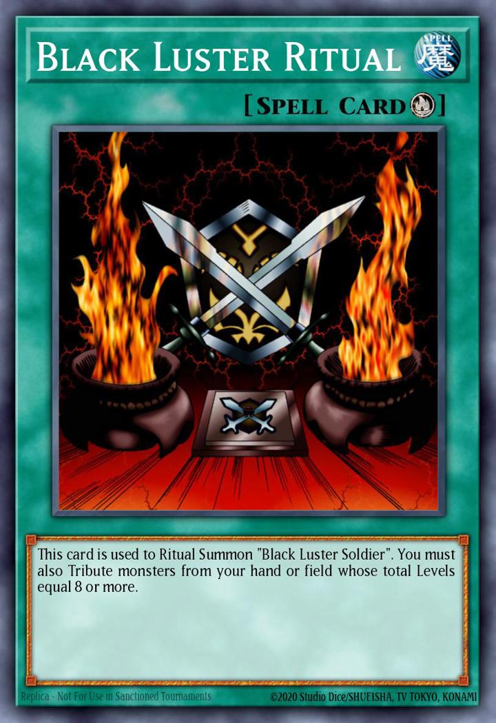 Black Luster Ritual Single: Yu-Gi-Oh! Speed Duel Starter Decks: Match of the Millennium Einzelkarte