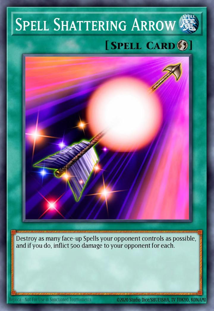 Spell Shattering Arrow Single: Yu-Gi-Oh! Speed Duel Starter Decks: Match of the Millennium Einzelkarte