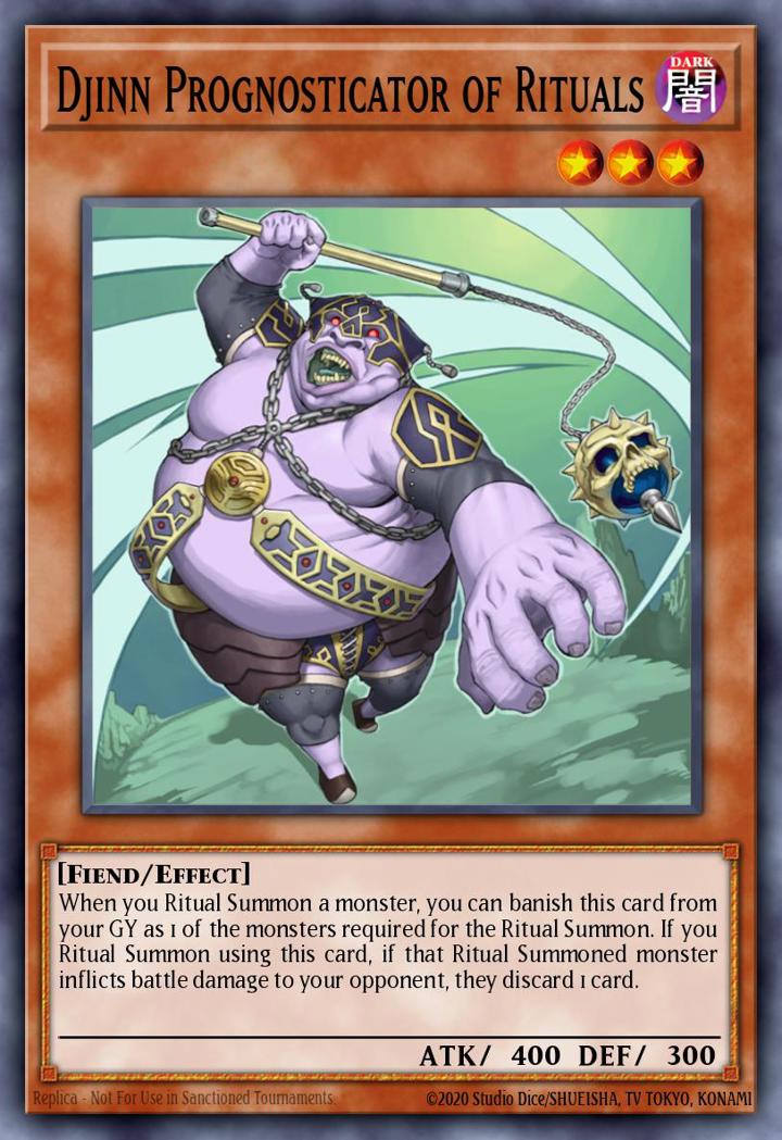 Djinn Prognosticator of Rituals Single: Yu-Gi-Oh! Speed Duel Starter Decks: Match of the Millennium Einzelkarte