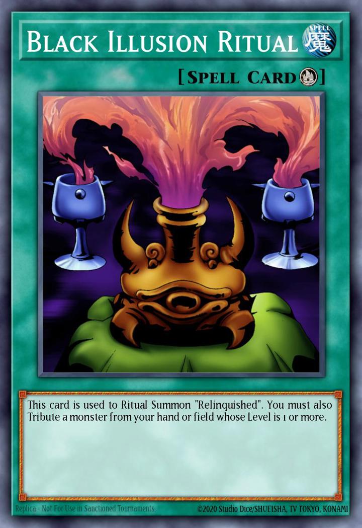 Black Illusion Ritual Single: Yu-Gi-Oh! Speed Duel Starter Decks: Match of the Millennium Einzelkarte