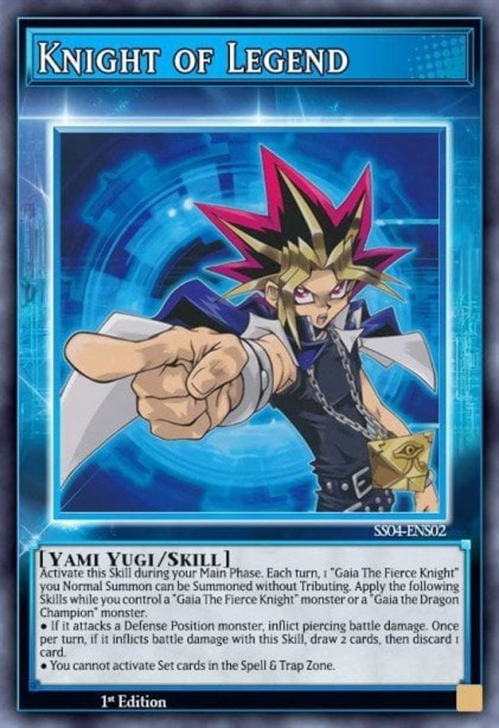 Knight of Legend Single: Yu-Gi-Oh! Speed Duel Starter Decks: Match of the Millennium Einzelkarte