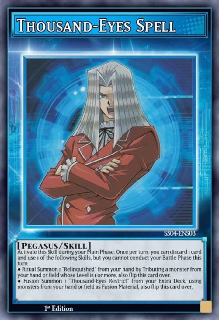 Thousand-Eyes Spell Single: Yu-Gi-Oh! Speed Duel Starter Decks: Match of the Millennium Einzelkarte